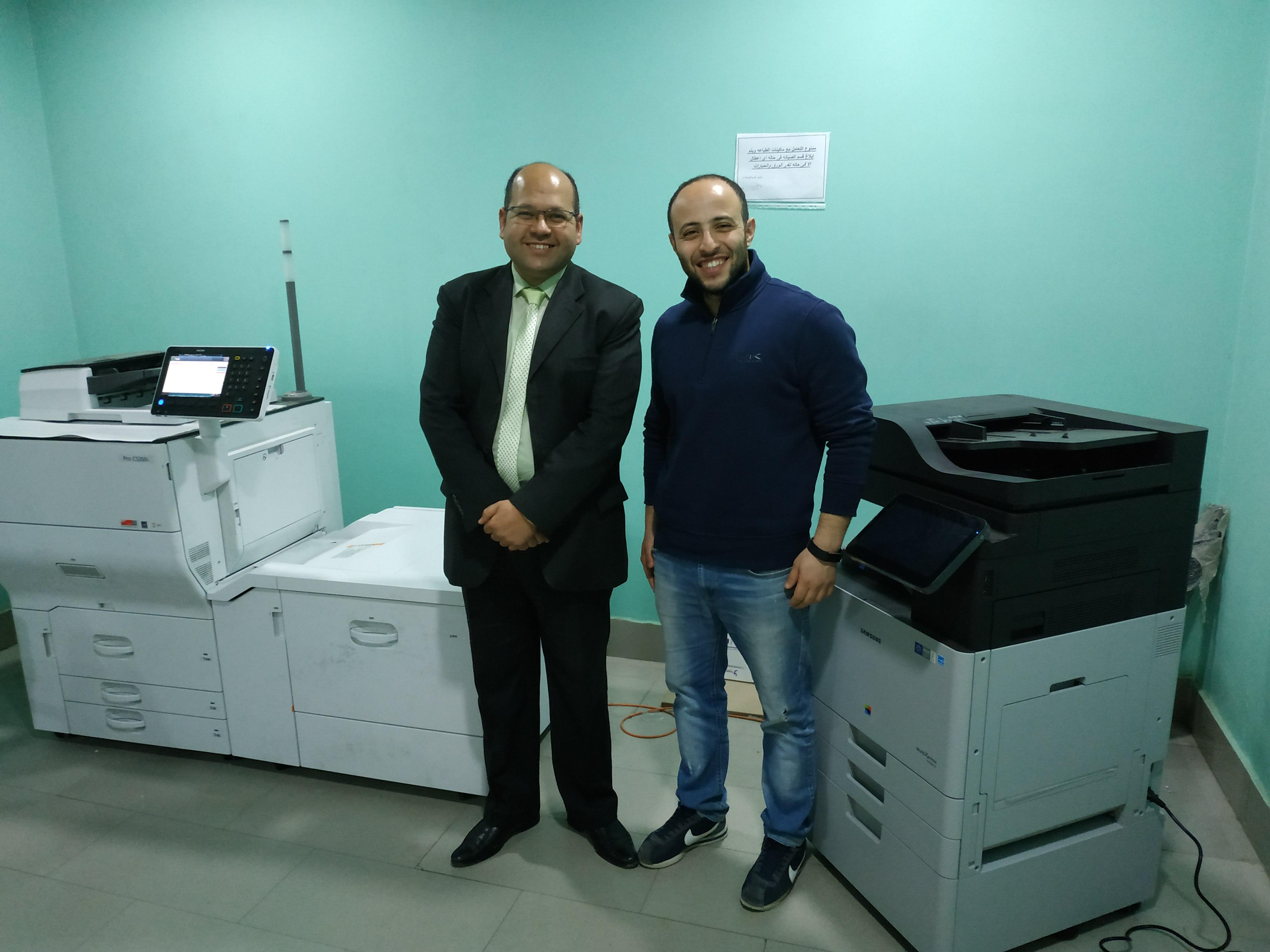 Cooperation between Aim 3 printing 