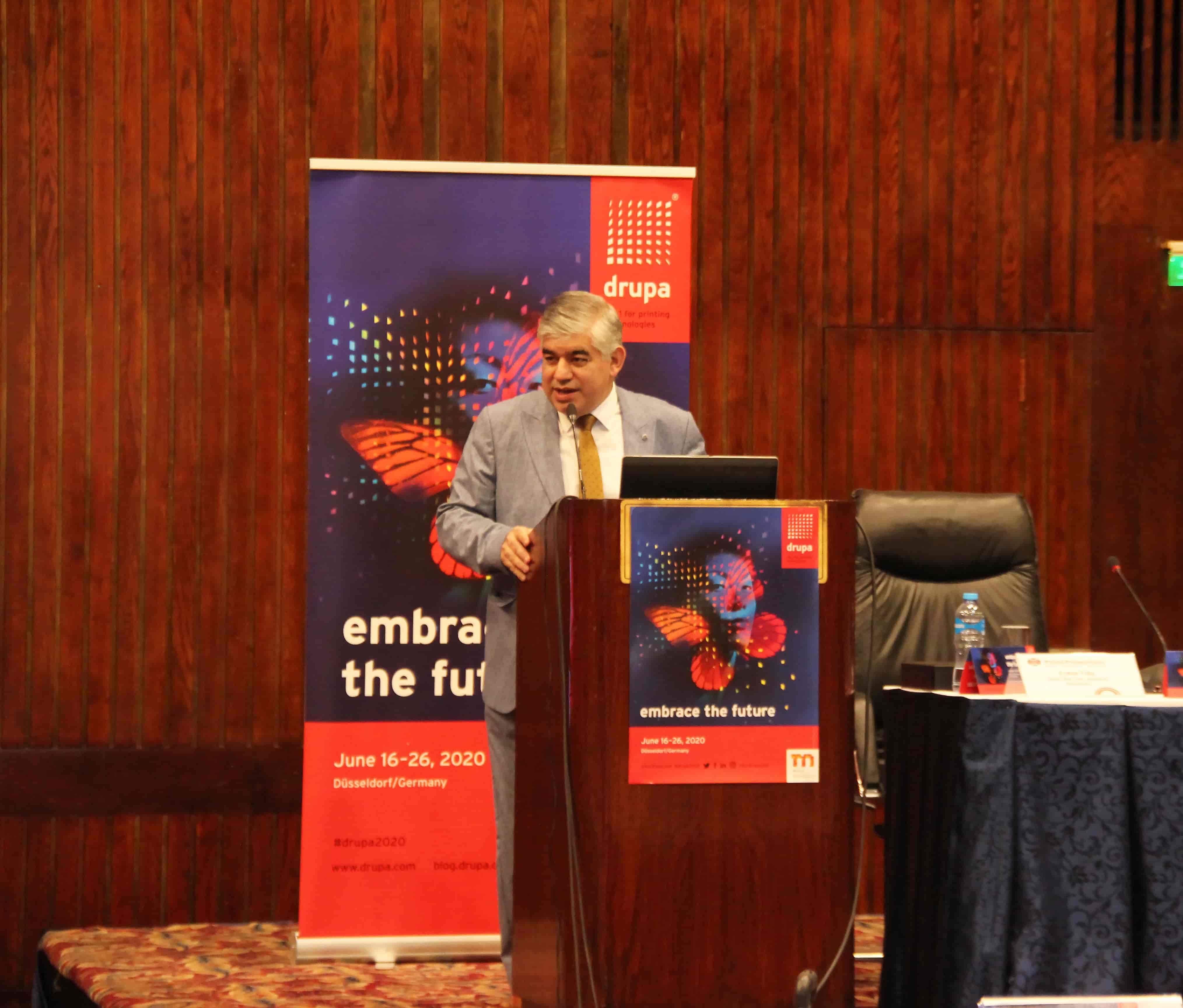 Youssef Allam's Team in Pre- 4 Drupa Print Technologies