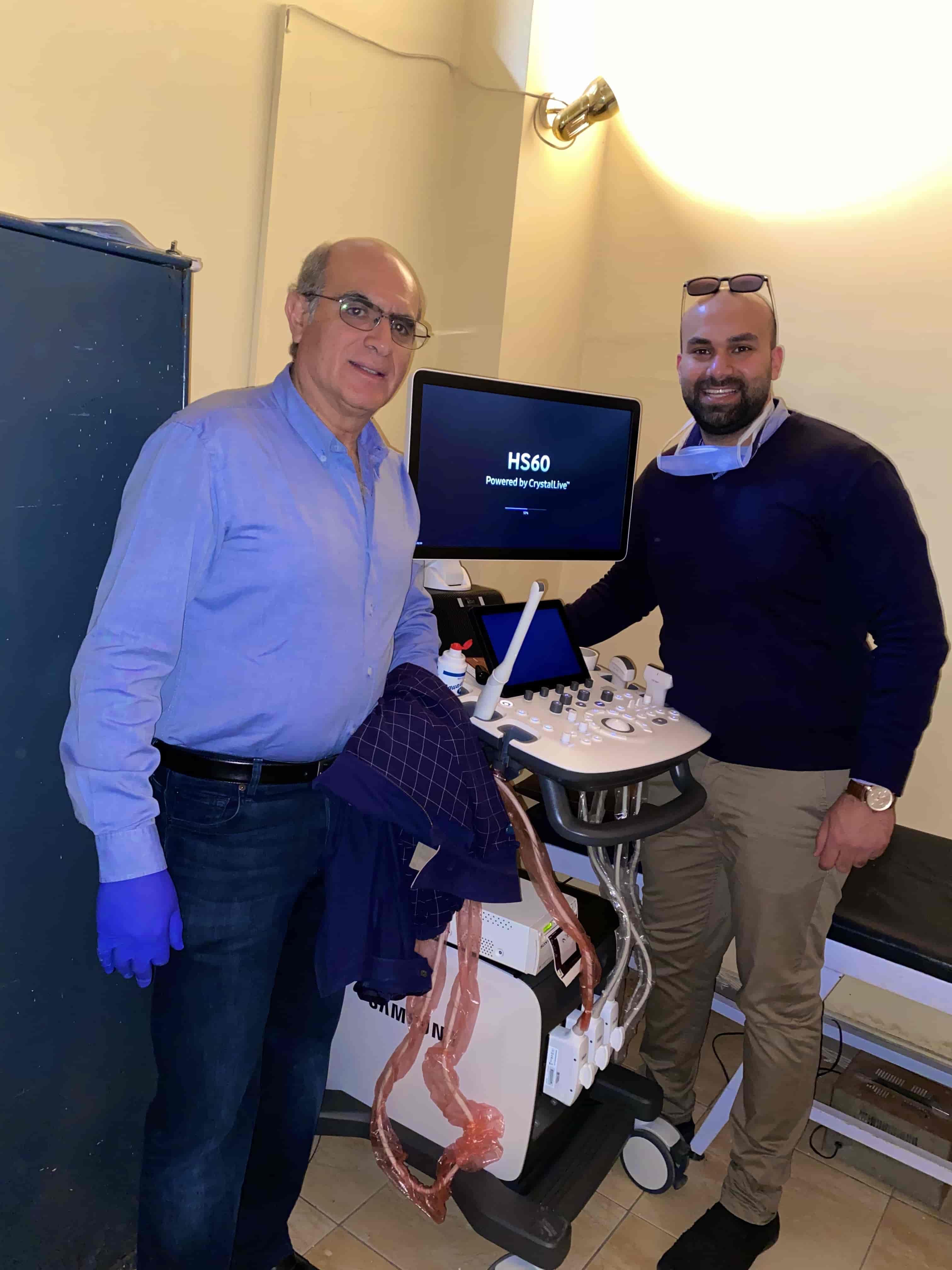new Ultrasound machines in 5 NCI "National Cancer Institute" Cairo University, Radiology department