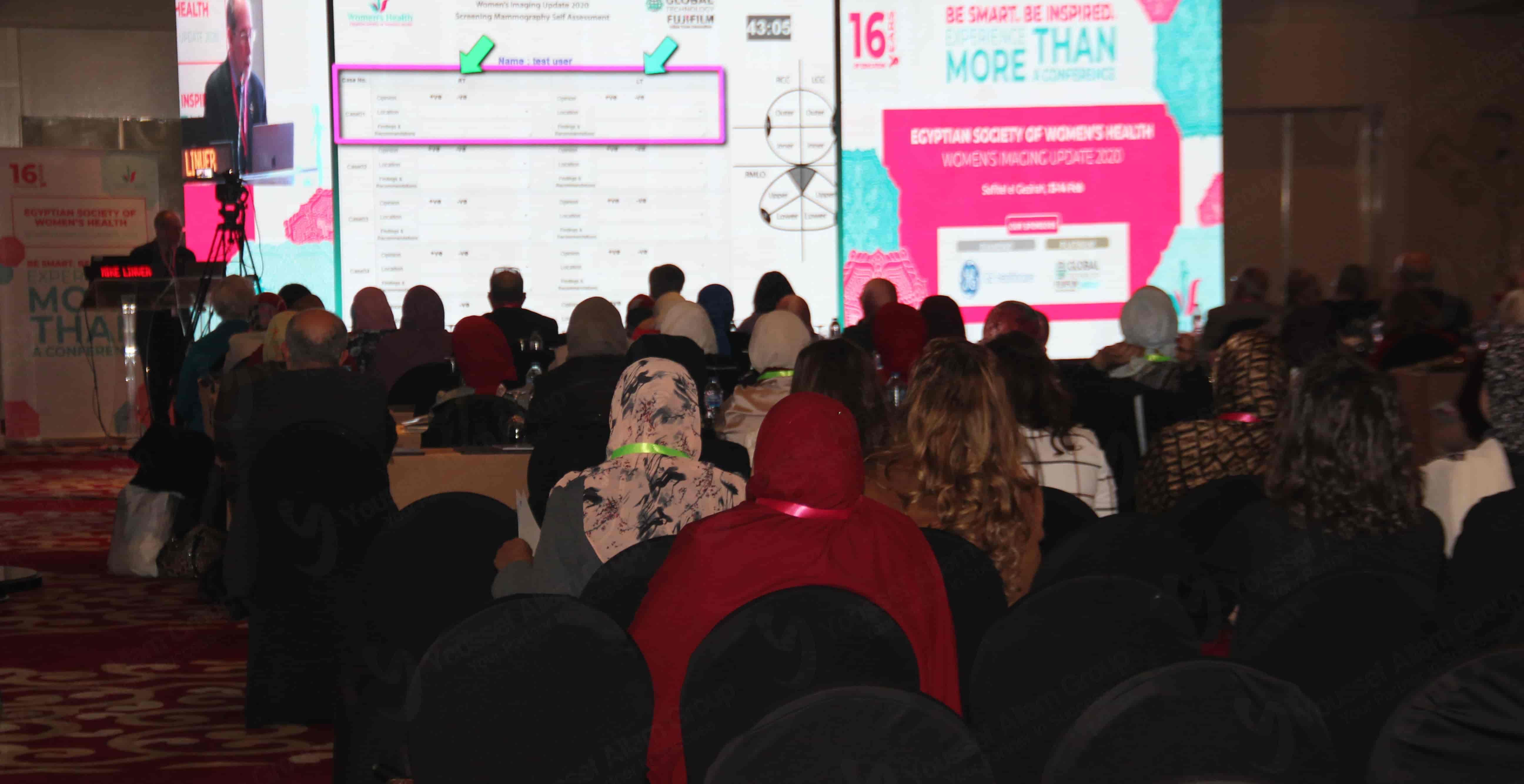 Youssef Allam's team in Women's Imaging Update (13-14 Feb2020 in Cairo) Host By Egyptian Society of Women's Health.